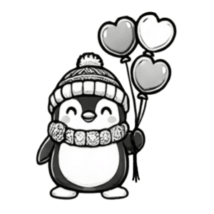 Carte de la St Valentin à colorier pour les enfants