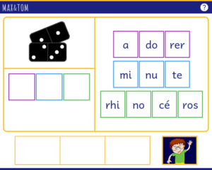 Jeu en ligne pour apprendre à lire - Fusionner des syllabes en i