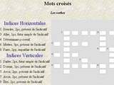 Mots croisés - les verbes