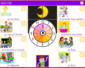 Jeu en ligne pour apprendre à lire l'heure - 3