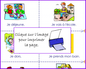 Horloge pour apprendre l'heure à imprimer