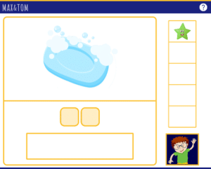Jeu en ligne pour apprendre à lire - Localiser le son v dans les mots