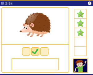 Jeu en ligne pour apprendre à lire - Localiser le son r dans les mots