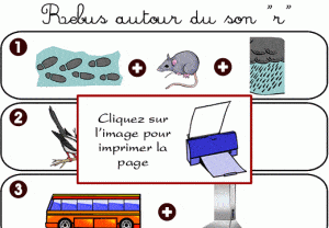 Surprise pour le son r