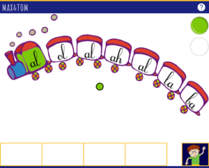 Jeu en ligne pour apprendre à lire - Reconnaître des voisins orthographiques en l