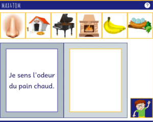 Jeu en ligne pour apprendre à lire - Je lis des phrases