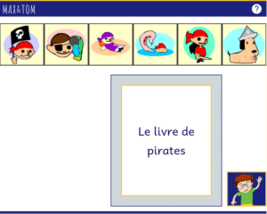 Jeu en ligne pour apprendre à lire - Je lis des phrases avec des mots en p
