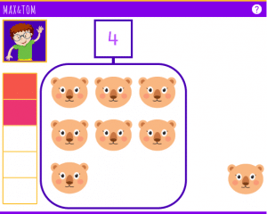 Numération de 1 à 8 - 6