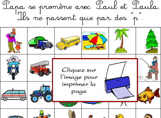 Surprise pour le son p