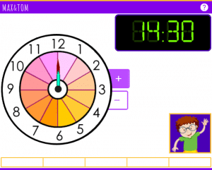 Jeu en ligne pour apprendre l'heure - 5