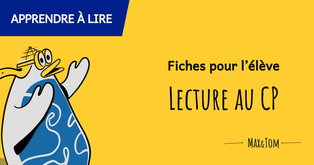 Fiches pour l'élève - Lecture au CP