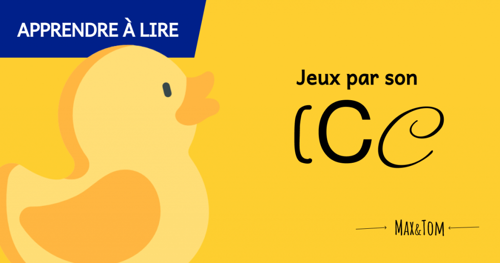 Jeux pour apprendre à lire - Le son c
