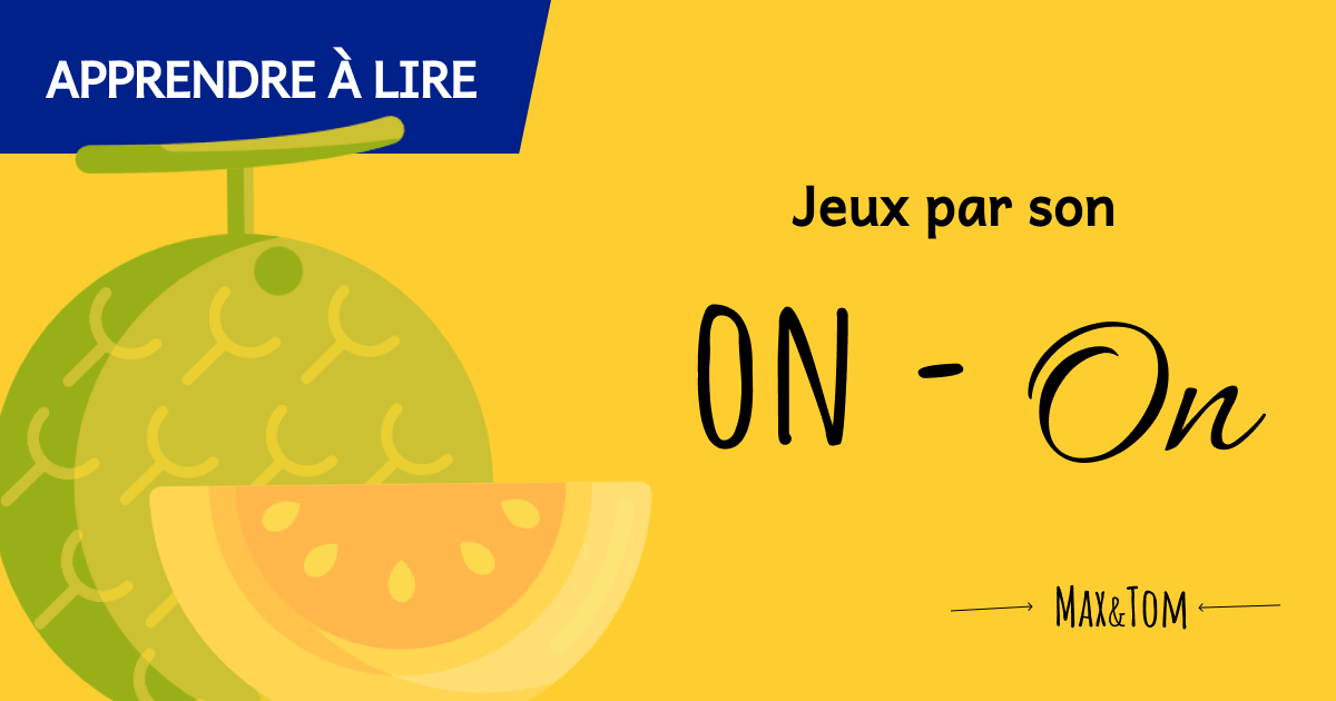 Jeux pour apprendre à lire - Le son on