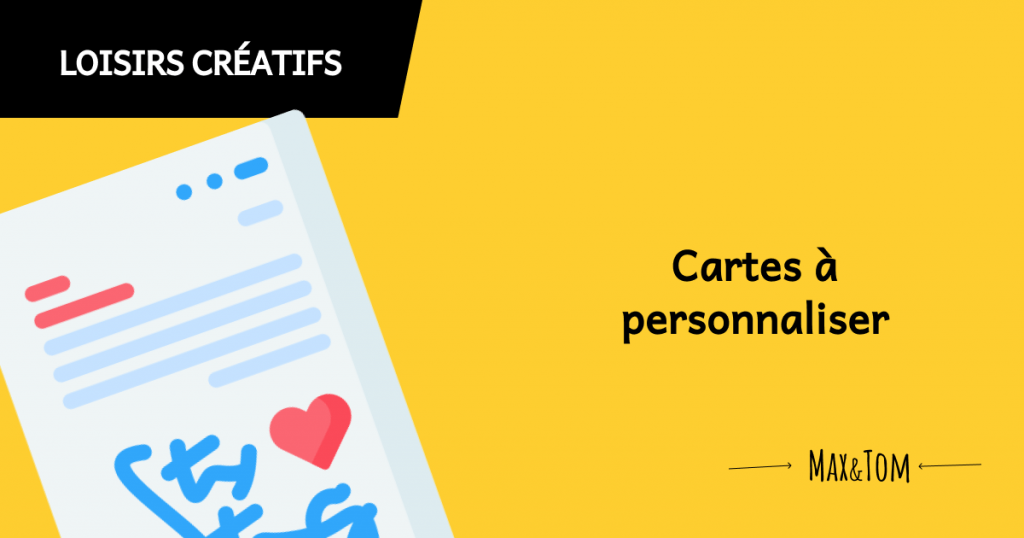 Cartes à personnaliser et imprimer