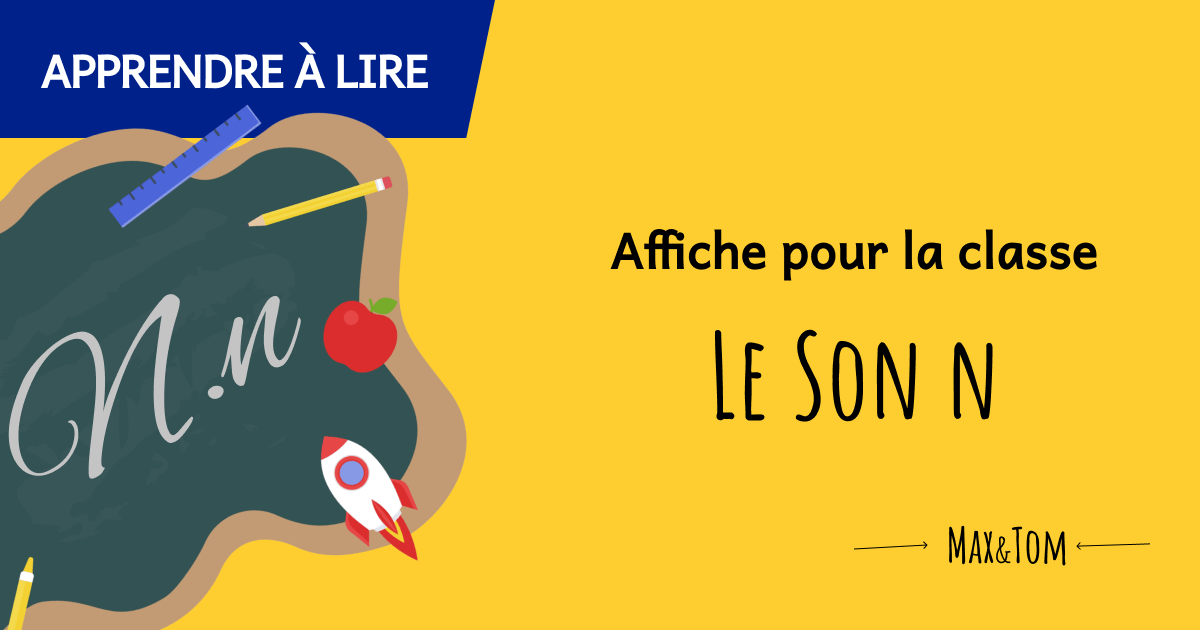 Affiche pour la classe - Le son N