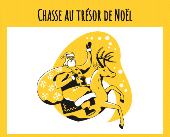 Activité pour les enfants : Chasse au trésor de Noël
